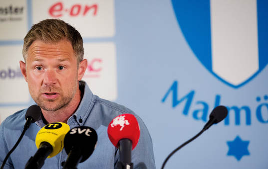 Malmö FFs sparkade tränare Magnus Pehrsson
