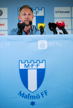 Malmö FFs sparkade tränare Magnus Pehrsson