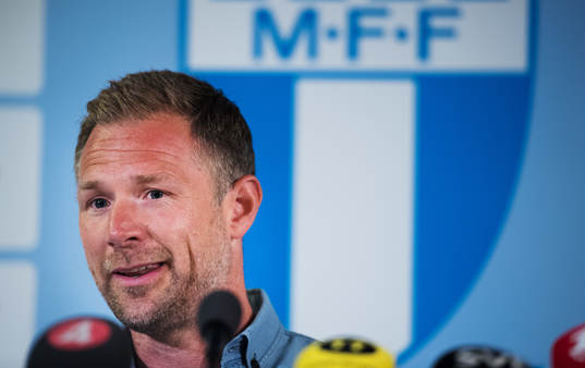 Malmö FFs sparkade tränare Magnus Pehrsson
