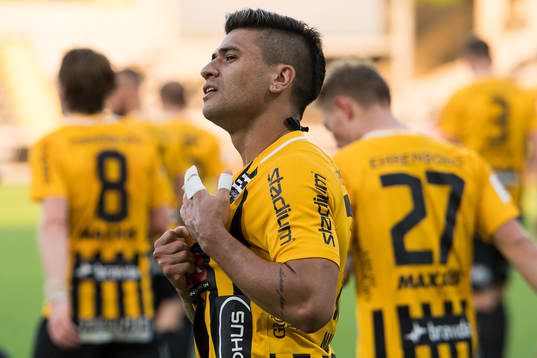 Häckens Paulinho jublar