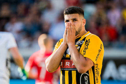 Häckens Moestafa El Kabir deppar