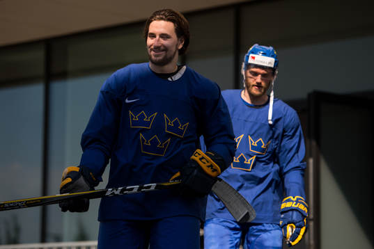 Sveriges Filip Forsberg och Mattias Ekholm