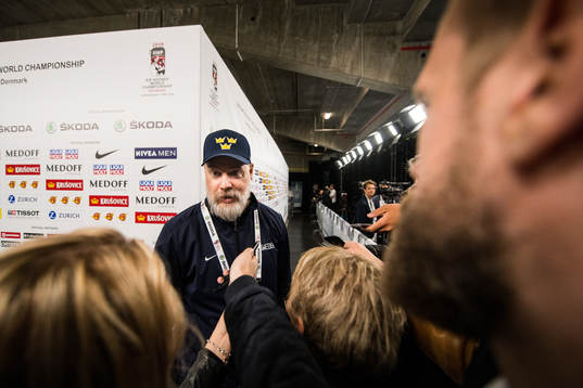 Sveriges förbundskapten Rikard Grönborg