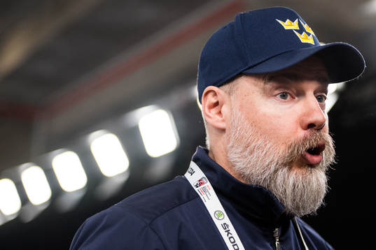 Sveriges förbundskapten Rikard Grönborg