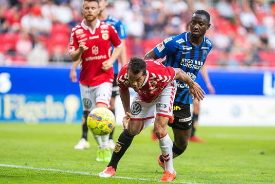 Kalmars Hiago Ramiro och Sirius Moses Ogbu