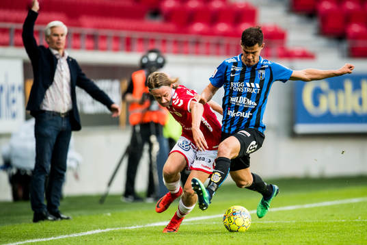 Kalmars Isak Magnusson och Sirius Daniel Jarl