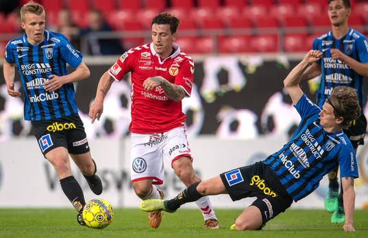 Kalmars Erton Fejzullahu och Sirius Oscar Pehrsson