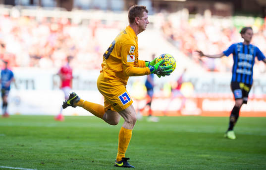 Sirius målvakt Joakim Wullf