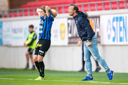 Sirius tränare Kim Bergstrand och Tim Björkström