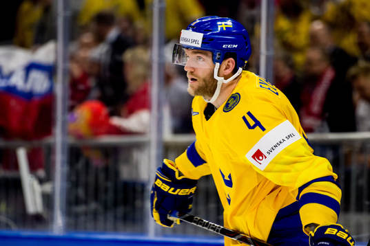 Sveriges Mattias Ekholm deppar
