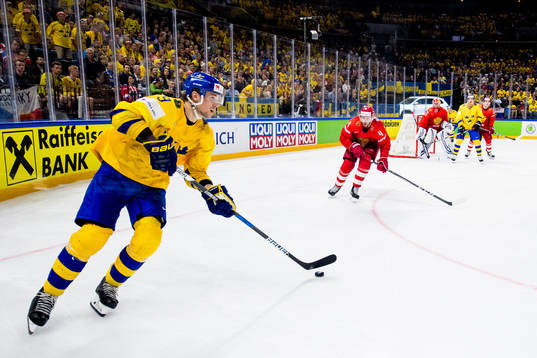Sveriges Adrian Kempe och Rysslands Vladislav Gavrikov