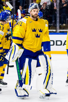Sveriges målvakt Anders Nilsson