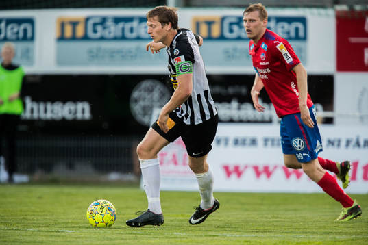 Landskronas Philip Andersson och Helsingborgs Abdri Runar
