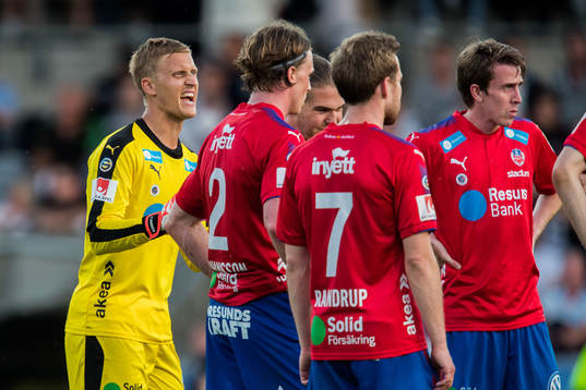 Helsingborgs målvakt Pär Hansson