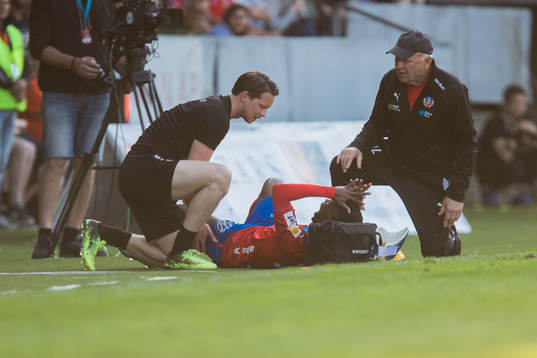Helsingborgs Mohammed Abubakari får behandling