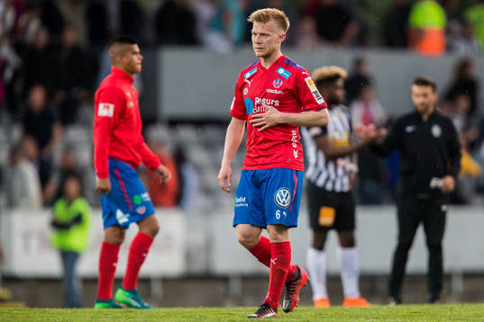 Helsingborgs Andreas Landgren deppar