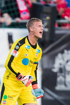 Helsingborgs målvakt Pär Hansson