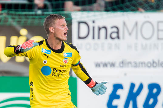 Helsingborgs målvakt Pär Hansson