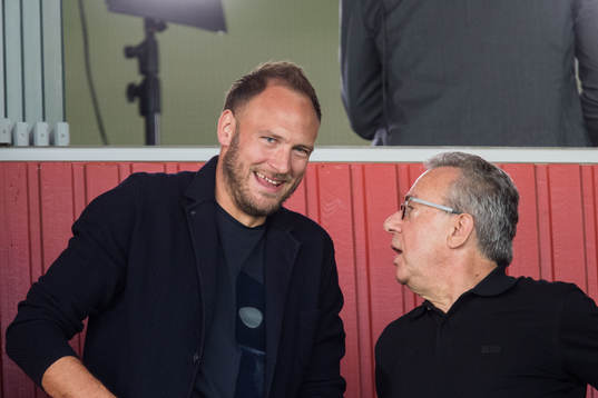 Andreas Granqvist på läktaren