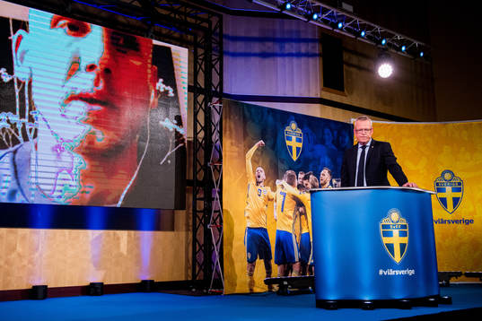 Sveriges förbundskapten Janne Andersson