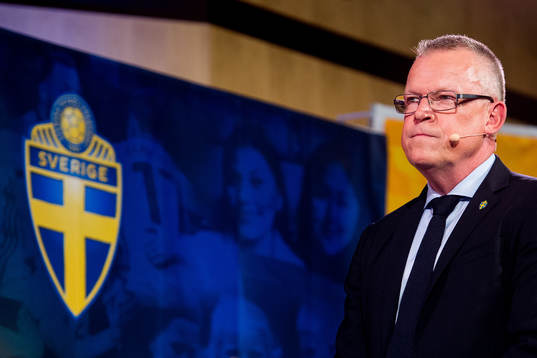 Sveriges förbundskapten Janne Andersson