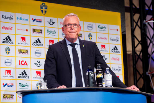 Sveriges förbundskapten Janne Andersson