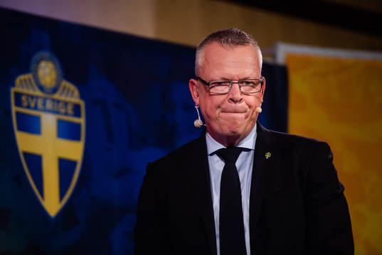 Sveriges förbundskapten Janne Andersson