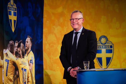 Sveriges förbundskapten Janne Andersson