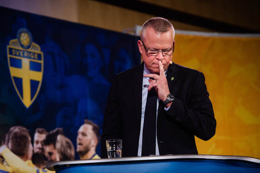 Sveriges förbundskapten Janne Andersson