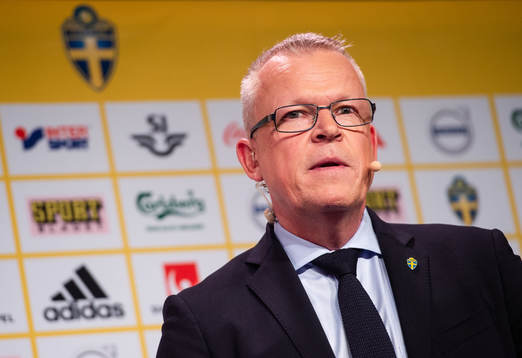 Sveriges förbundskapten Janne Andersson