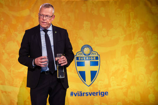 Sveriges förbundskapten Janne Andersson