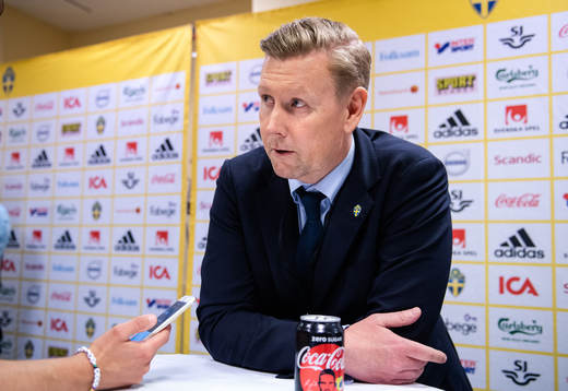 Sveriges assisterande förbundskapten Peter Wettergren