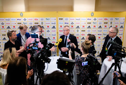 Sveriges förbundskapten Janne Andersson