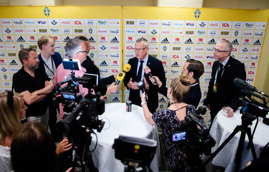 Sveriges förbundskapten Janne Andersson