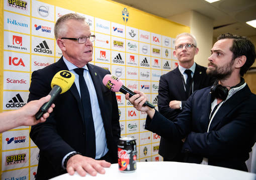 Sveriges förbundskapten Janne Andersson