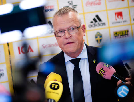 Sveriges förbundskapten Janne Andersson