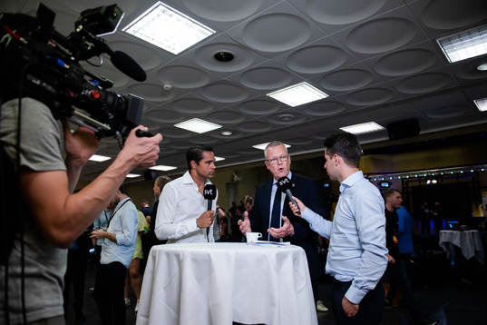 Sveriges förbundskapten Janne Andersson
