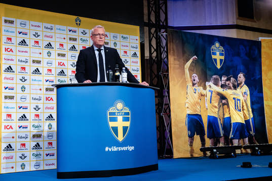 Sveriges förbundskapten Janne Andersson