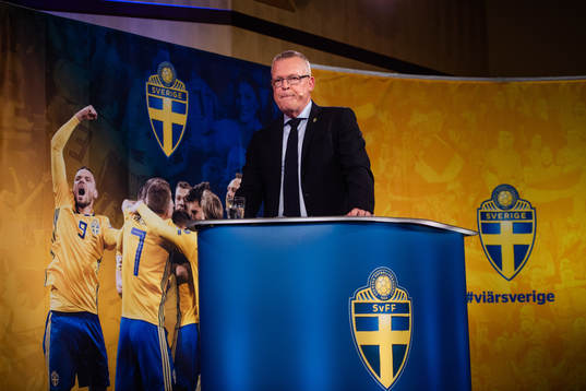 Sveriges förbundskapten Janne Andersson