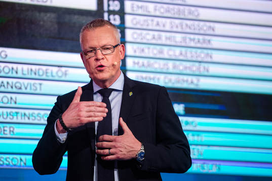Sveriges förbundskapten Janne Andersson