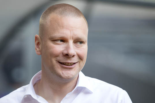 Hammarbys tränare Stefan Billborn