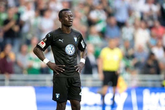 Malmö FFs Bonke Innocent deppar
