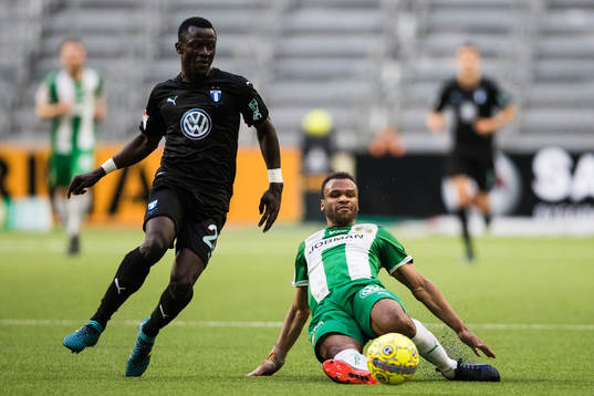 Malmö FFs Bonke Innocent och Hammarbys Serge-Junior