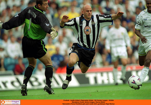 Fotboll, Premier League Football - Leeds United v Newcastle