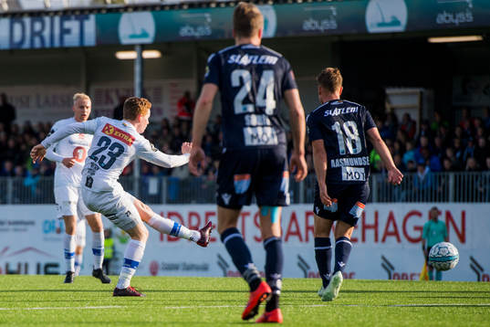 Aslak Fonn Witry of Ranheim scores 0-3
