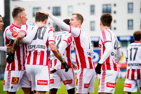 Runar Espejord and Morten Gamst Pedersen of Tromsø
