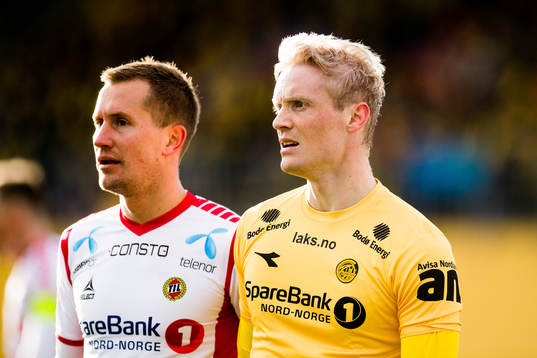 Morten Gamst Pedersen of Tromsø and Geir André Herrem of