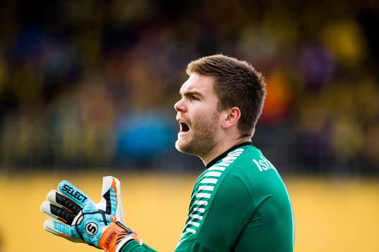 Goalkeeper Gudmund Kongshavn of Tromsø