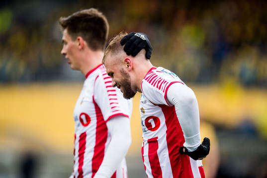 Jostein Gundersen and Lasse Nilsen of Tromsø