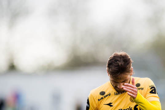Philip Zinckernagel of Bodø/Glimt looks dejected